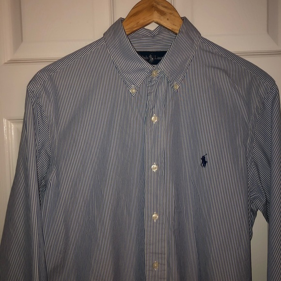 Ralph Lauren button-down collared dress shirt - Picture 3 of 8